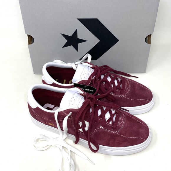 Converse CONS Louie Lopez Pro OX Low Top Bordeaux Suede Women's Sneakers 171329C - Picture 3 of 11